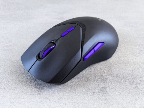 Kablosuz Gaming Mouse Siyah Mor