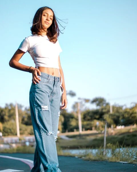 Denim Günlük Jean Pantolon (Demo Ürün) – temsili moda fotoğrafı
